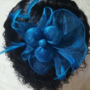 Fascinator - Turquiose blue (Brand New)